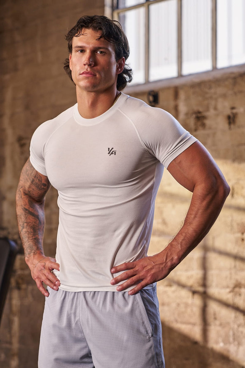 Natural Cotton Compression Tees