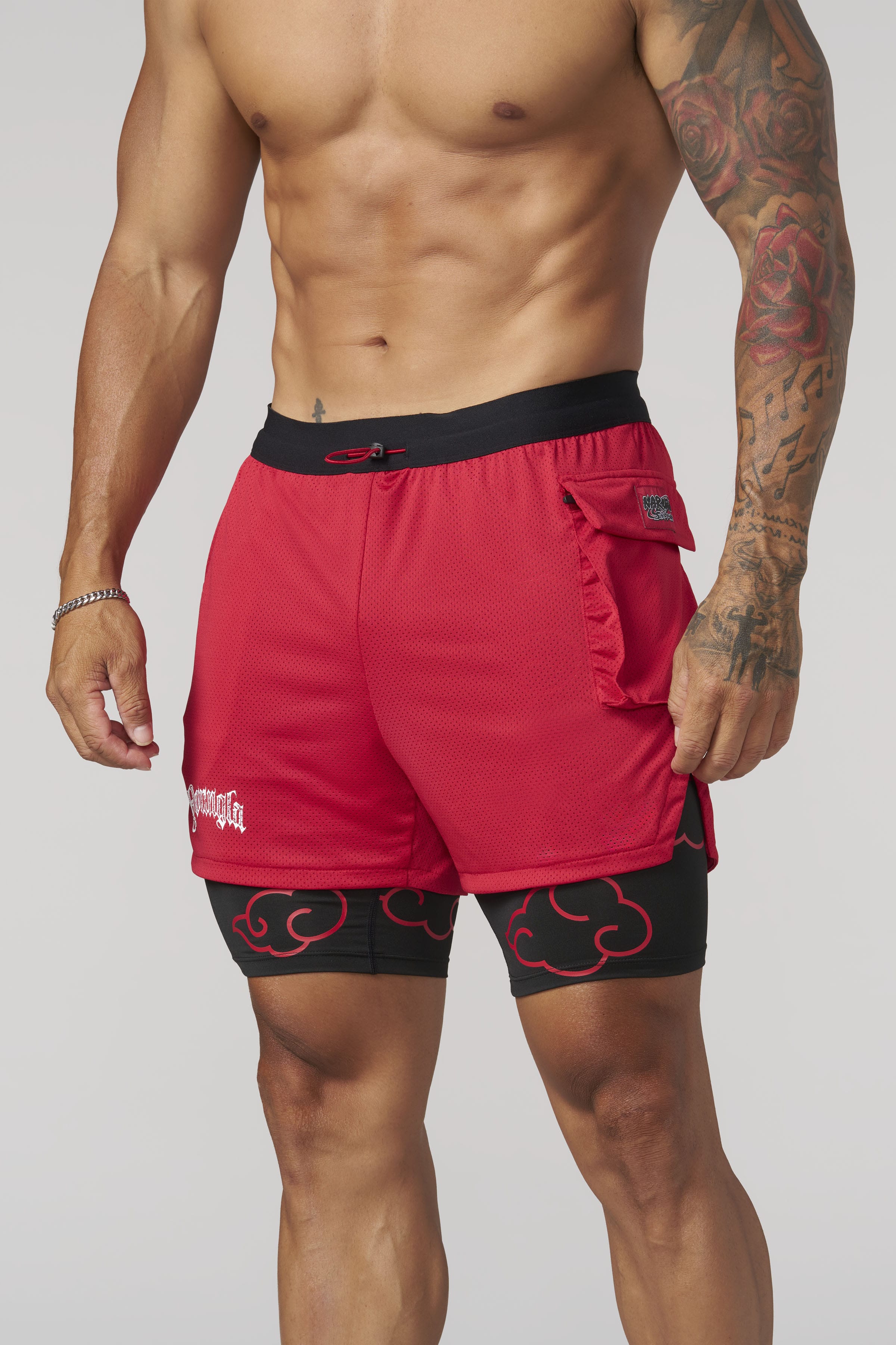 1094 - Naruto Compression Shorts
