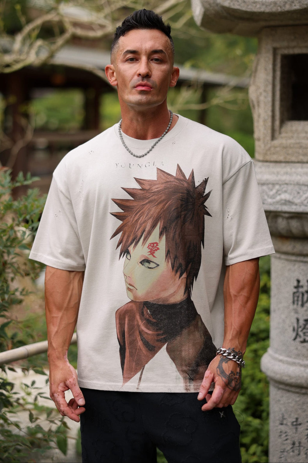 4318 - Naruto Distressed Tees