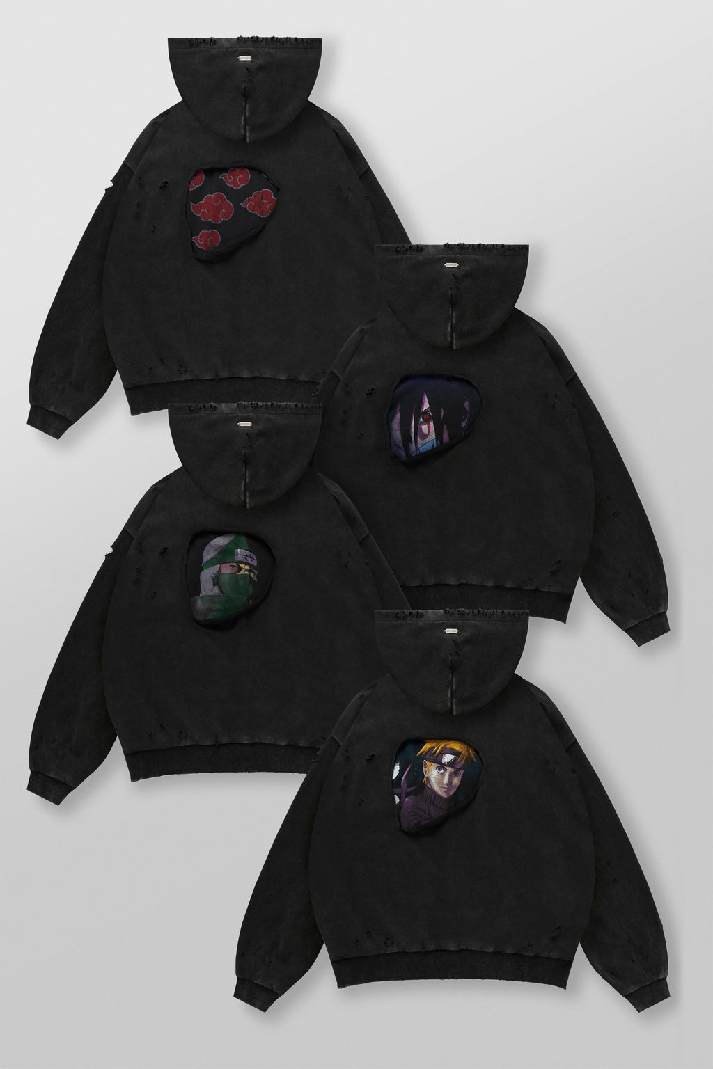 5073 - Naruto Peek Through Hoodies