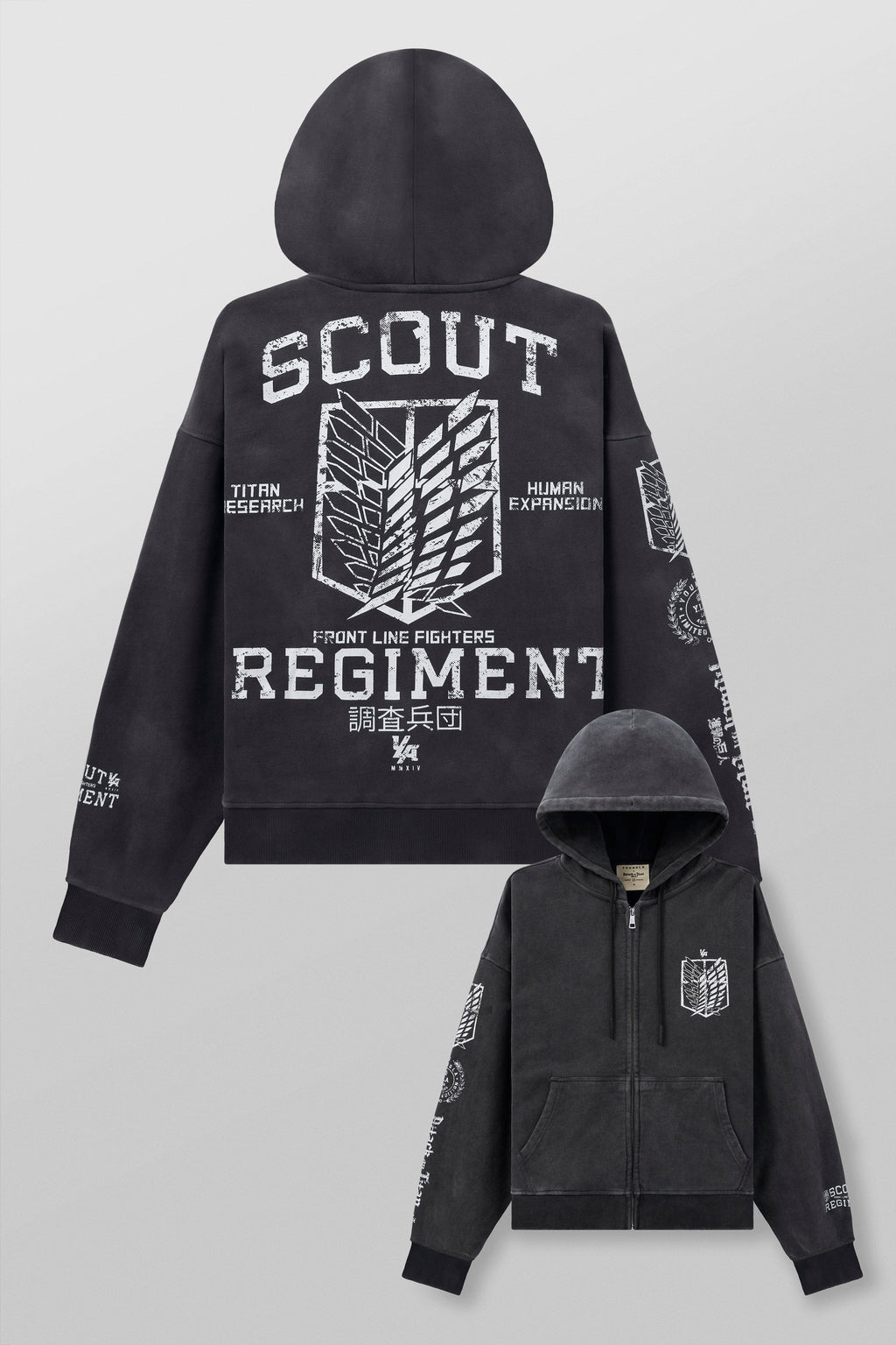 YLA Zip-Up Hoodies