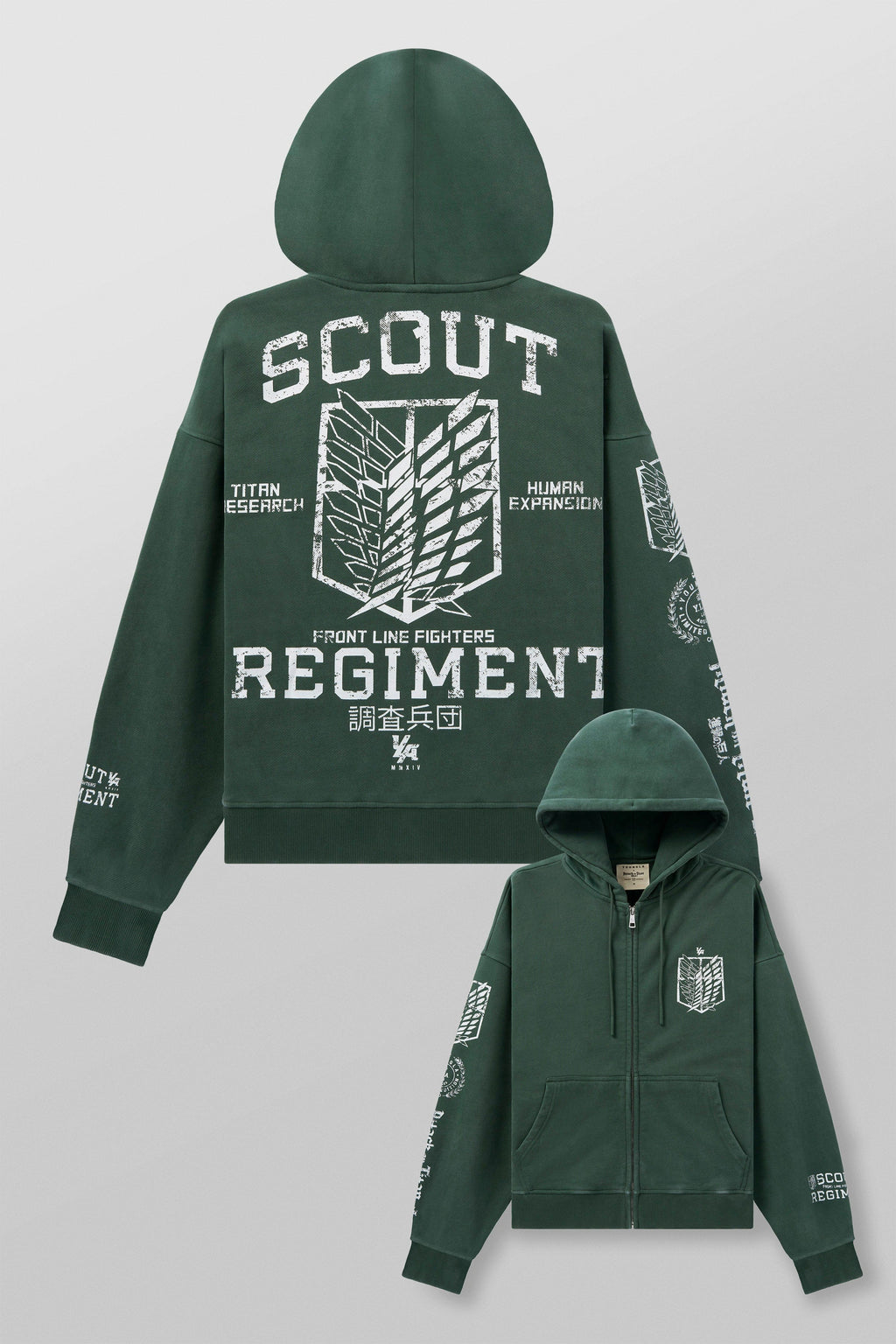 YLA Zip-Up Hoodies