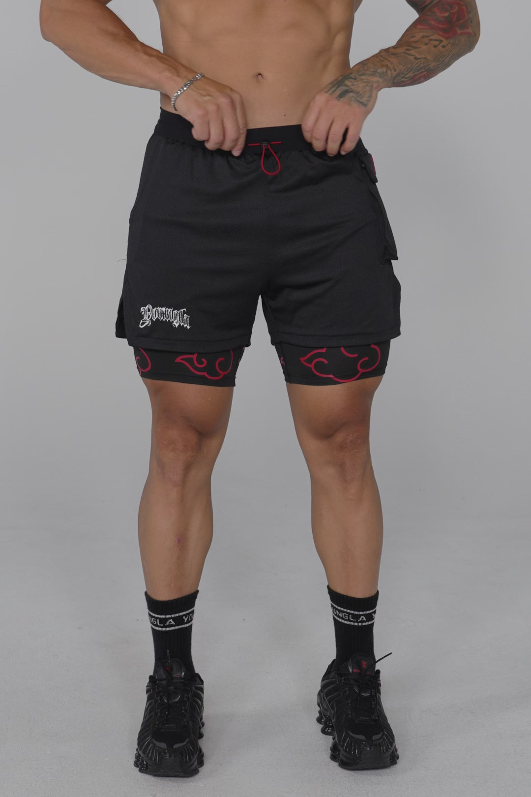 1094 - Naruto Compression Shorts