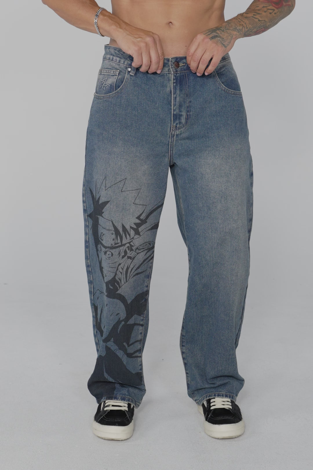 6036 - Naruto Denim Jeans