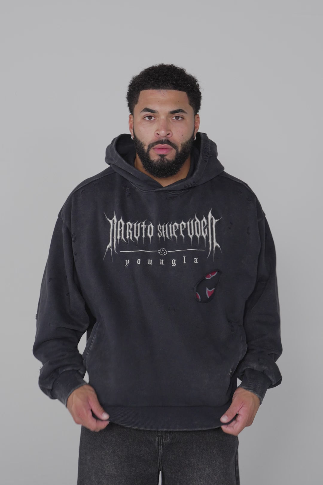 5073 - Naruto Peek Through Hoodies